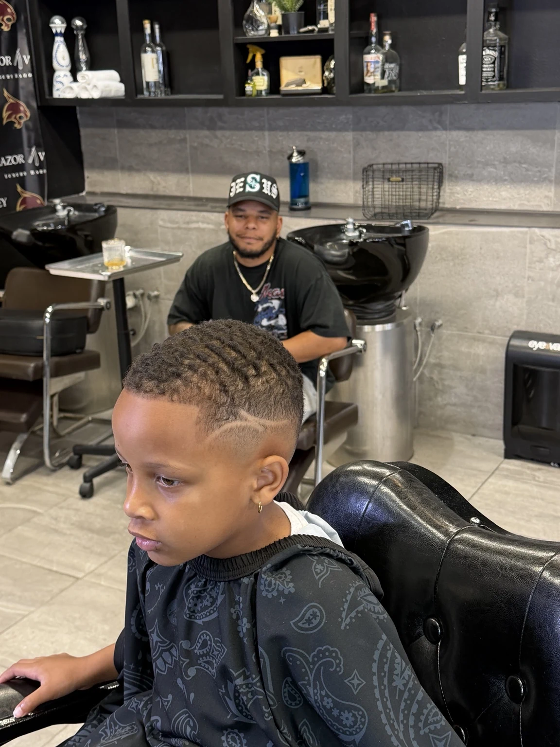 Clean kids haircut by Q.tha_barber