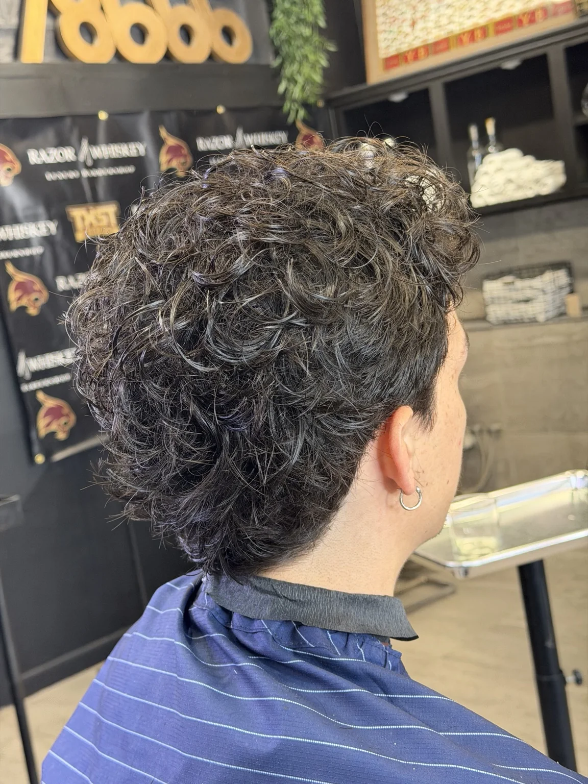 Textured shear haircut by Q.tha_barber